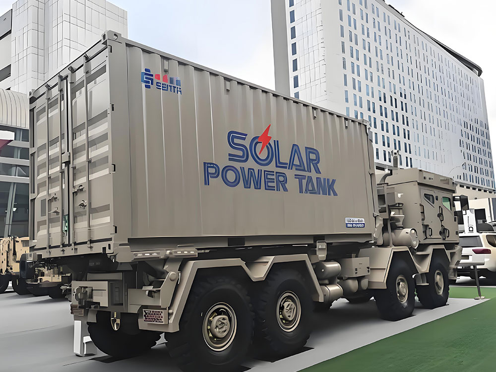 Solar Power Containers for กิจการทหาร